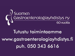 Suomen Gastroenterologiayhdistys Ry logo